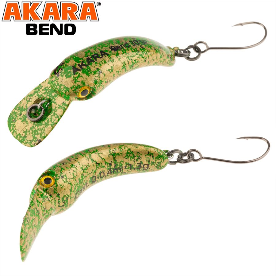 

Воблер Akara Bend 40SP 3,0 гр A-224, Разноцветный, Bend