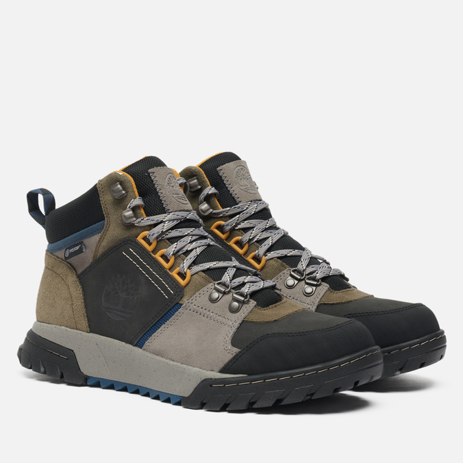 фото Ботинки мужские timberland boulder trail mid waterproof коричневые 45 eu