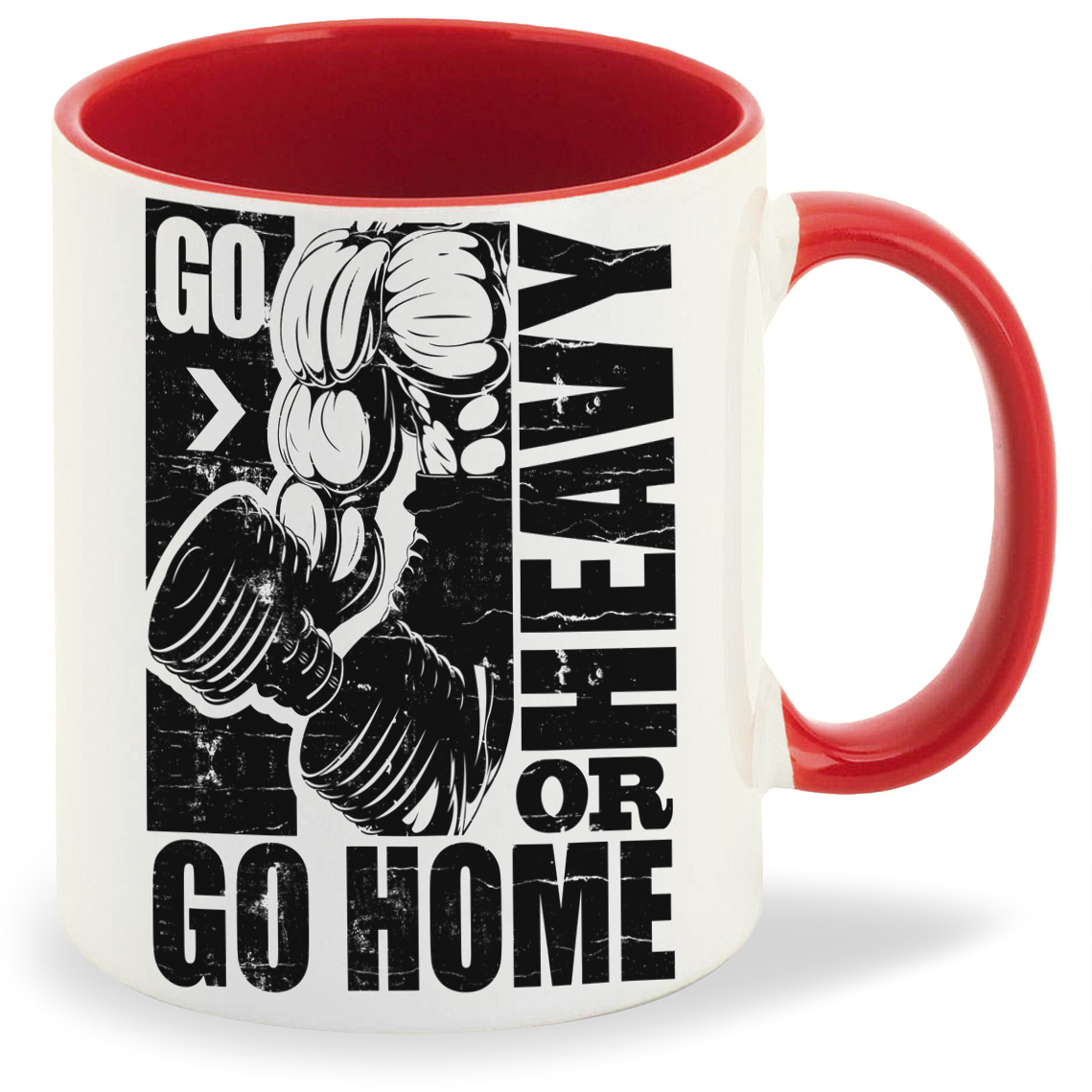 

Кружка CoolPodarok Go home or heavy, Go home or heavy
