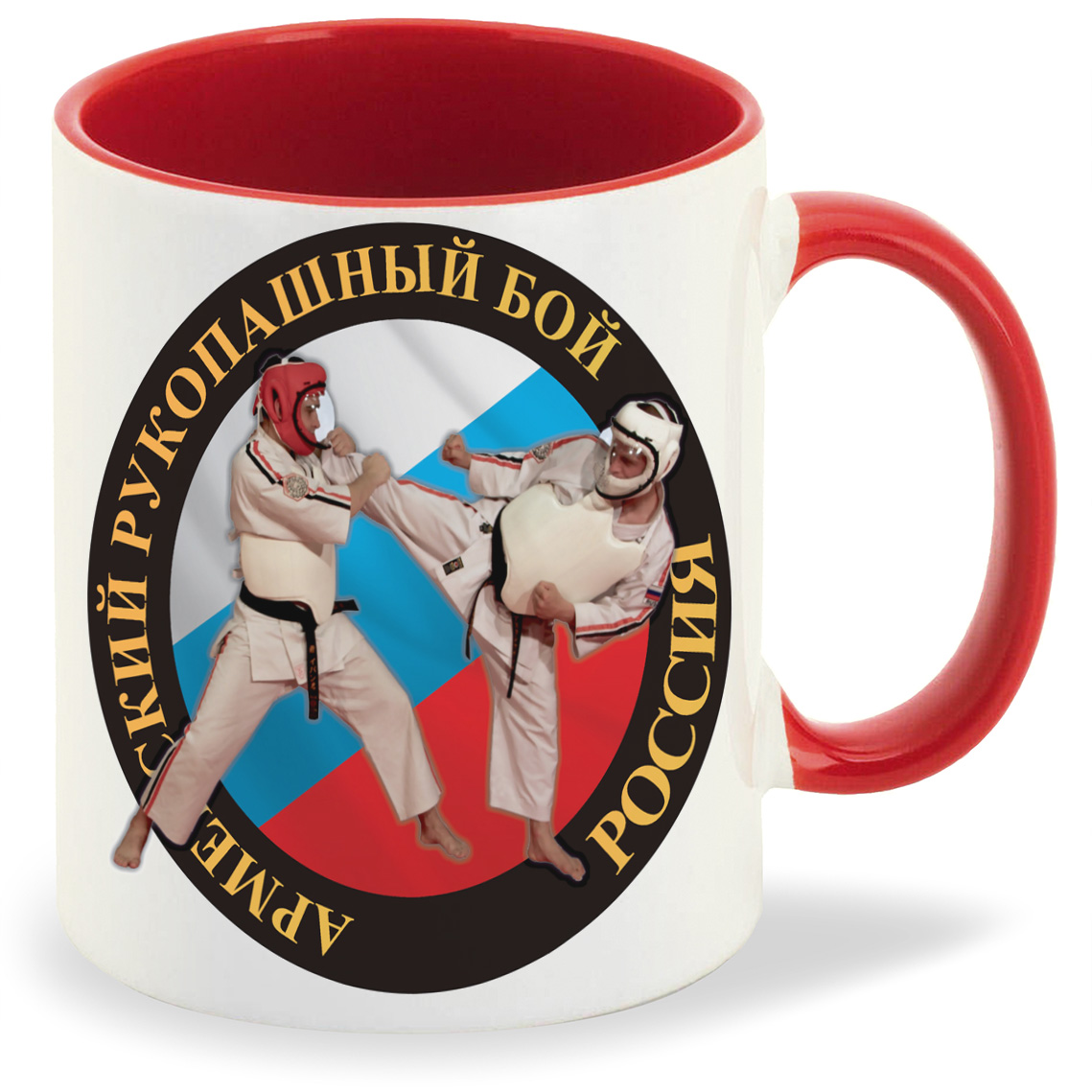 

Кружка CoolPodarok Армейский рукопашный бой Россия, Армейский рукопашный бой Россия