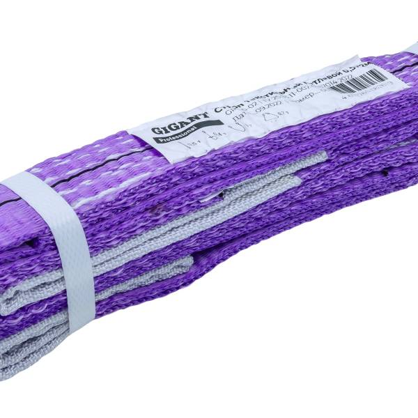 

Текстильный петлевой строп Gigant Professional СТП 0,5Т/2М GP0.5-02, Фиолетовый