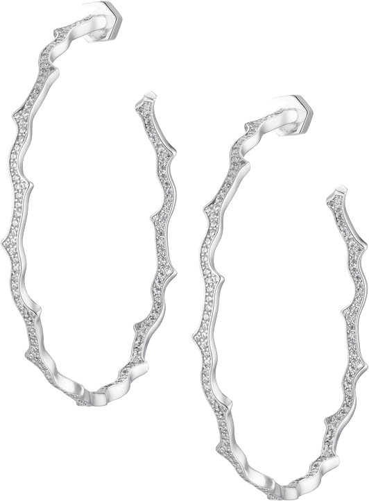 

Серьги из латуни с фианитом Caviar Jewellery SG005, SG005