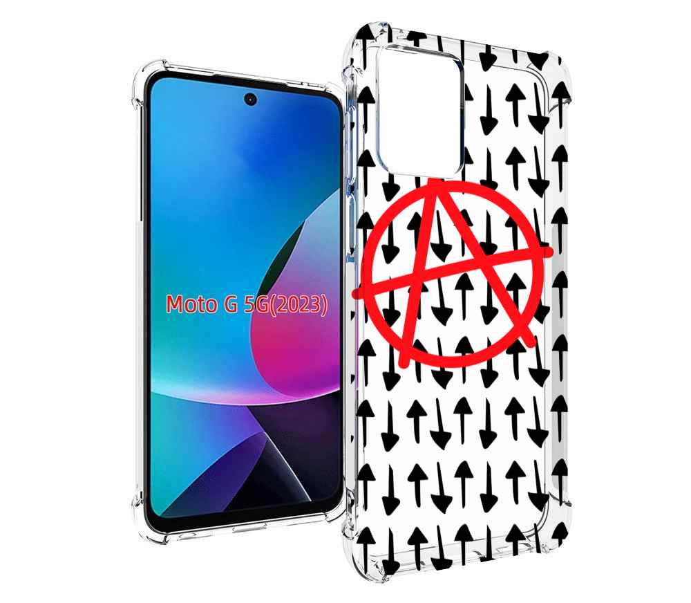 

Чехол MyPads анархия-панк для MOTO G 5G 2023, Tocco