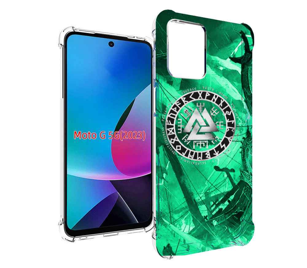 

Чехол MyPads ассасин-крид-2020-рагнарек мужской для MOTO G 5G 2023, Tocco
