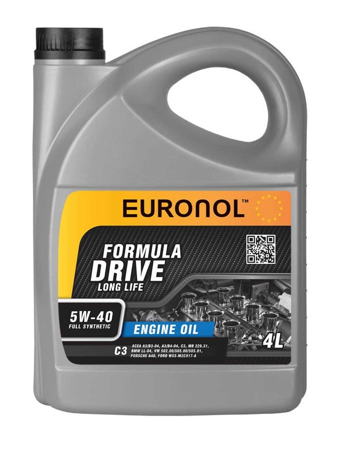 фото Моторное масло euronol drive formula ll 5w40 4 л