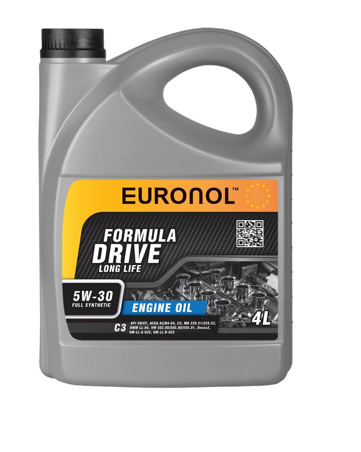 фото Моторное масло euronol drive formula ll 5w-30 с3 4l