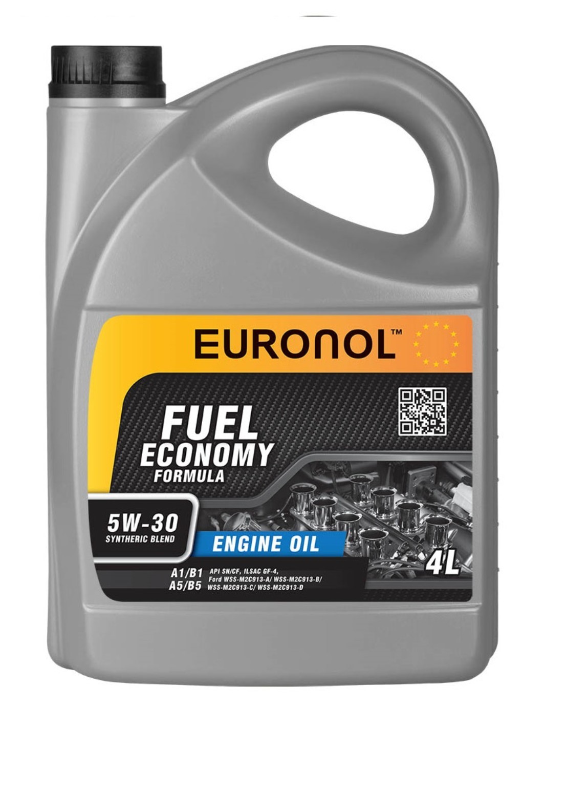 Моторное масло Euronol Fuel Economy Formula 5W30 4л