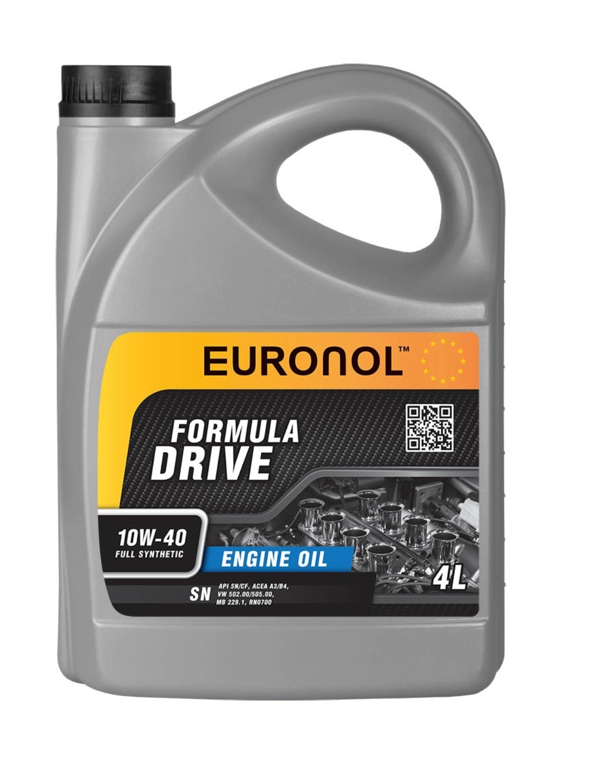 фото Моторное масло euronol drive formula 10w40 4 л