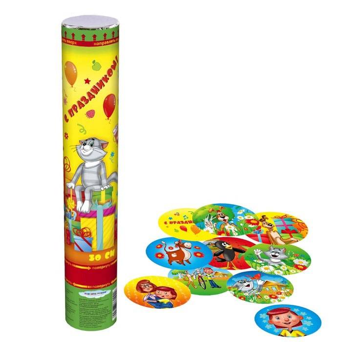 

Хлопушка поворотная Простоквашино Sima Land, Разноцветный