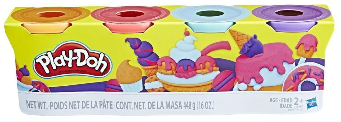 

Пластилин, паста, глина и тесто для лепки Play-Doh E4869 разноцветный, E4869