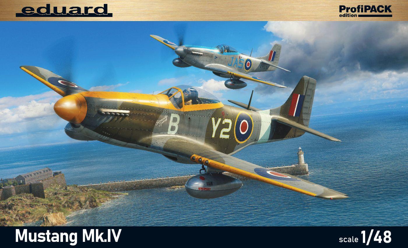 

Сборная модель Eduard 1/48 Mustang Mk. IV 82104