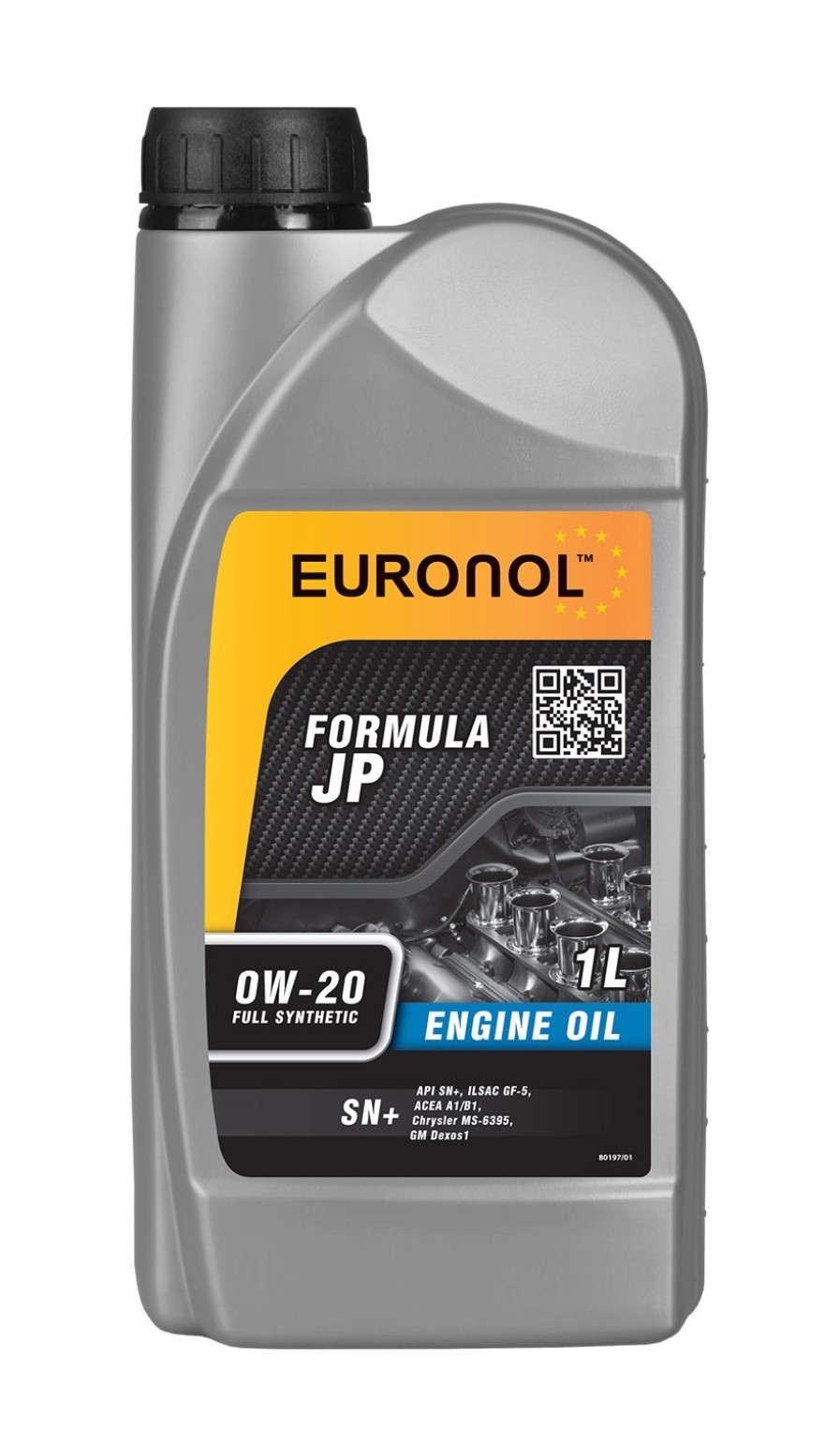 Моторное масло Euronol JP Formula 0W20 1л