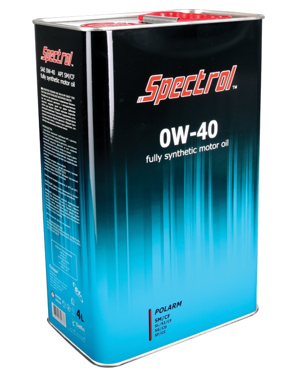 Моторное масло Spectrol Polarm 0W40 4 л