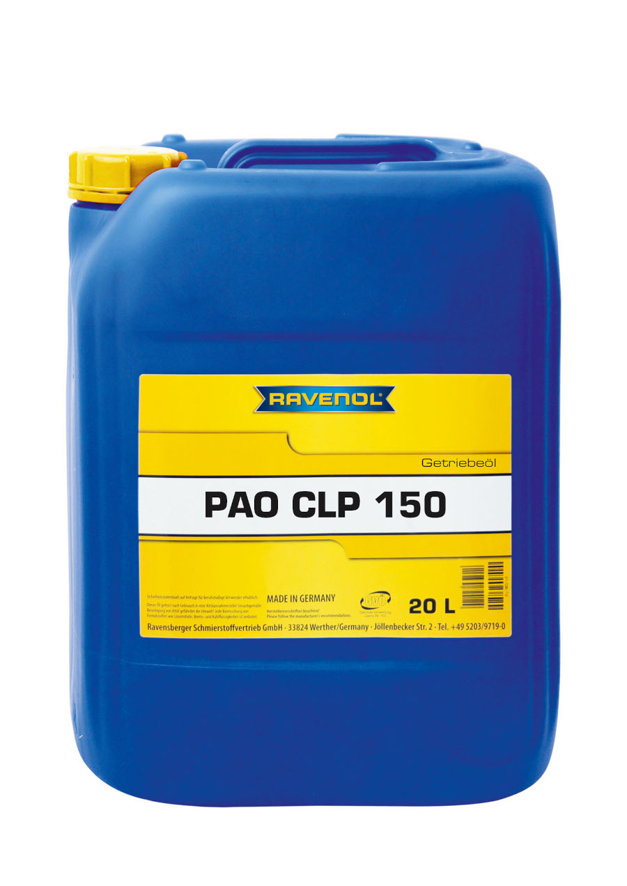 фото Трансмиссионное масло ravenol getriebeoel pao clp 150 (20л) new