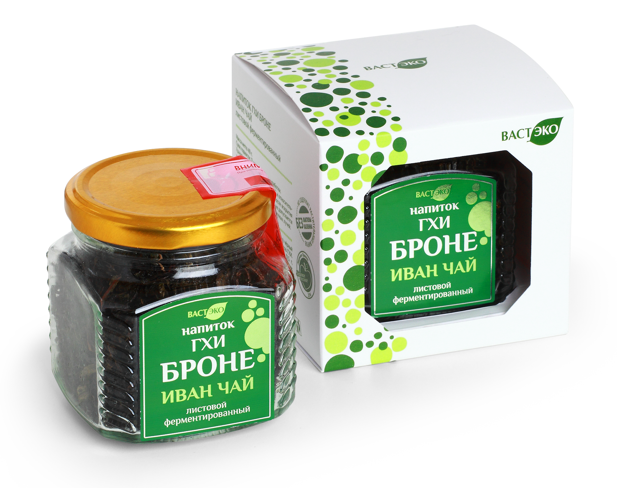 

Напиток гхи броне Иван-чай, листовой Вастэко 40 г