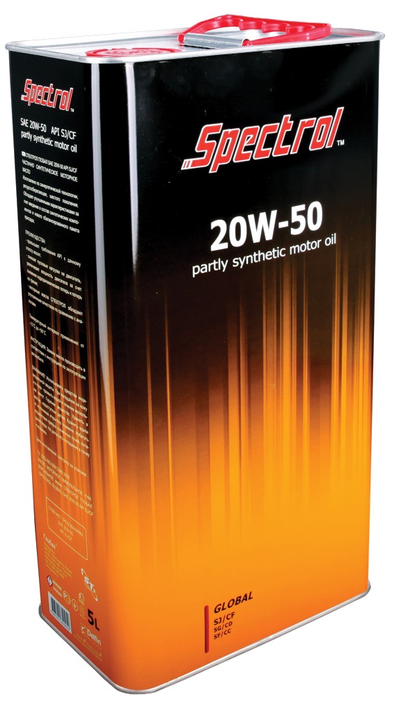 Моторное масло Spectrol Global 20W50 5 л