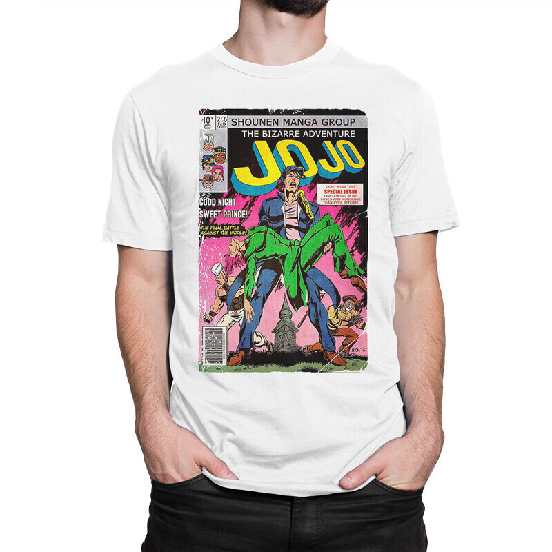 

Футболка мужская Dream Shirts JoJo Bizarre Adventure аниме 1000286222 белая 3XL, JoJo Bizarre Adventure аниме 1000286222