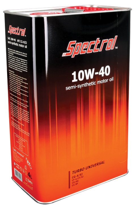 Моторное масло Spectrol Turbo Universal 10W40 4 л