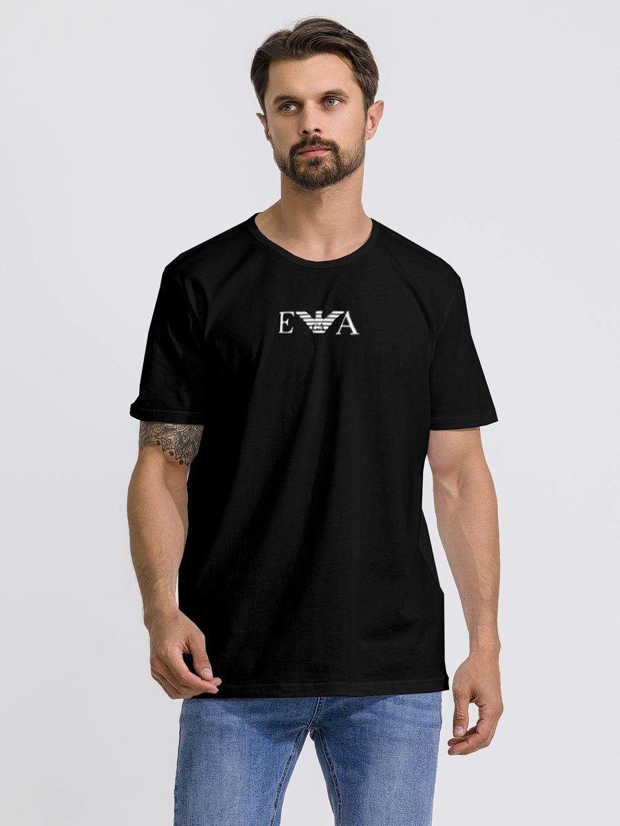 Комплект футболок мужских Emporio Armani 111267_CC715 черных XL