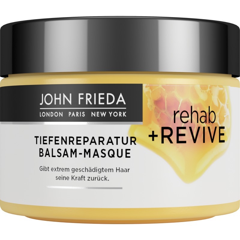 фото Интенсивная маска john frieda rehab&revive для очень поврежденных волос с медом 250 мл