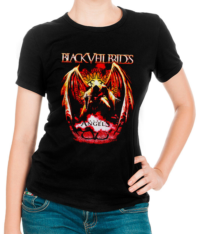 фото Футболка женская design heroes black veil brides черная xs