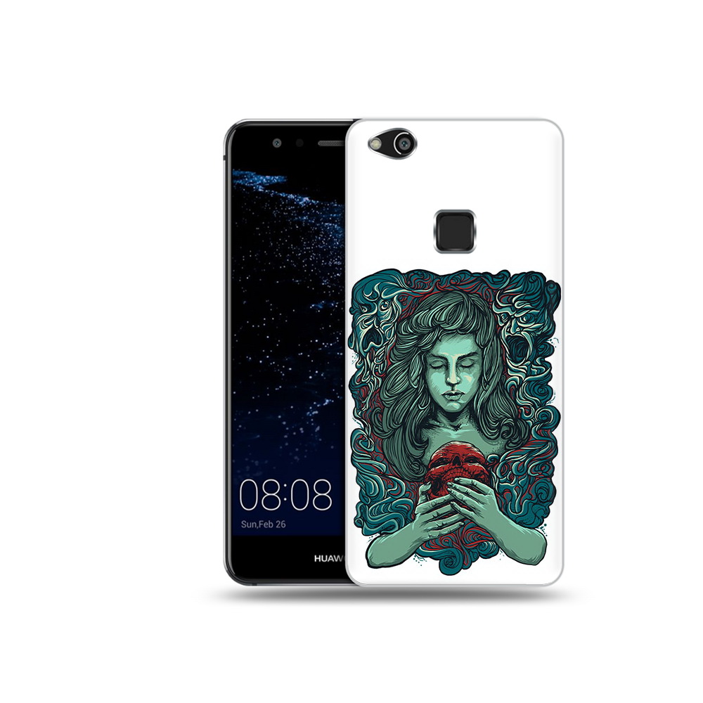 

Чехол MyPads Tocco для Huawei P10 Lite спящая девушка (PT62135.59.619), Прозрачный, Tocco