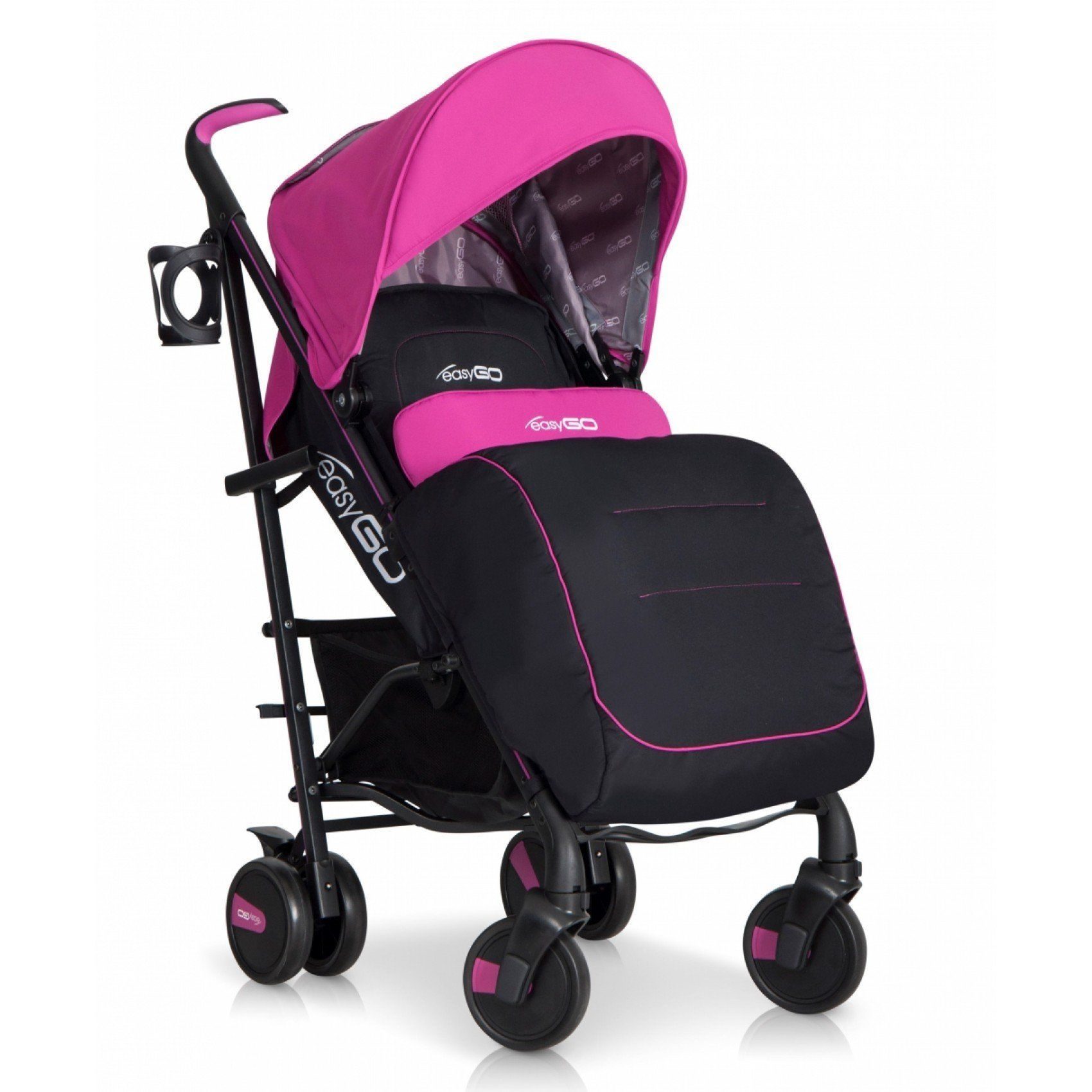 фото Коляска детская easy go nitro fuchsia easygo