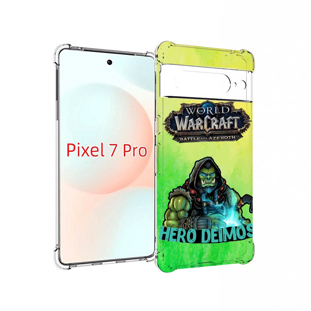 

Чехол Mypads World-Of-Warcraft Мужской Для Google Pixel 7 Pro, Прозрачный, Tocco