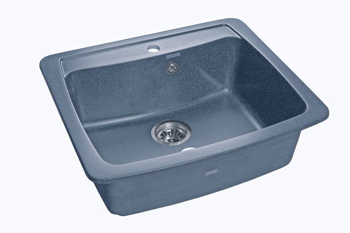 

Мойка кухонная GranFest S-605 графит, Серый, Standart GF-S-605