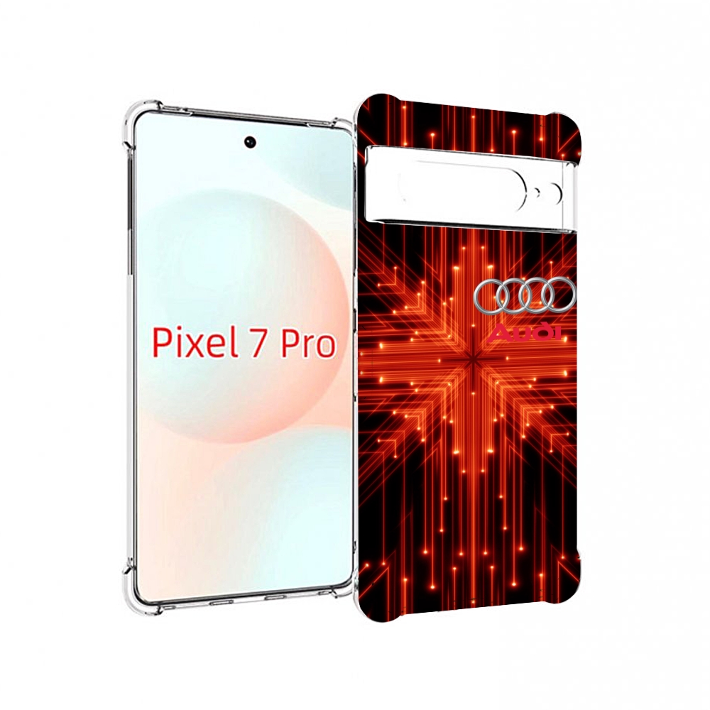 

Чехол Mypads Ауди-На-Неоновом-Фоне Для Google Pixel 7 Pro, Прозрачный, Tocco