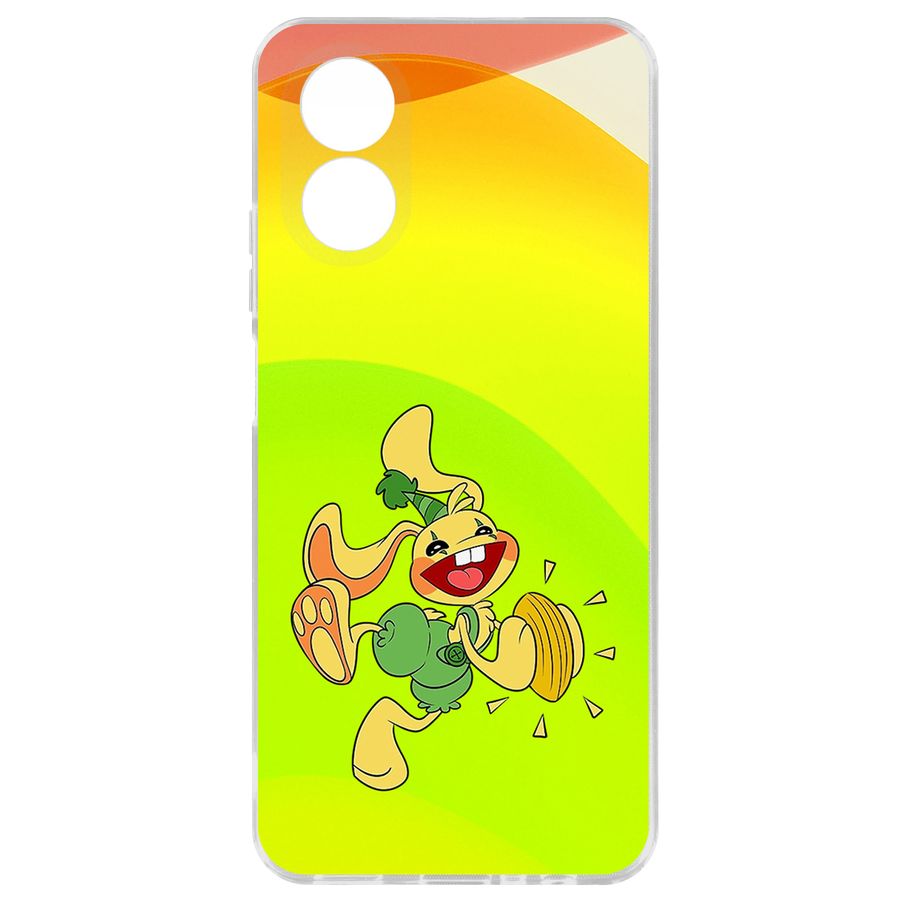 

Чехол-накладка Krutoff Хаги Ваги - Крольчонок Бонзо для Oppo A18, Прозрачный