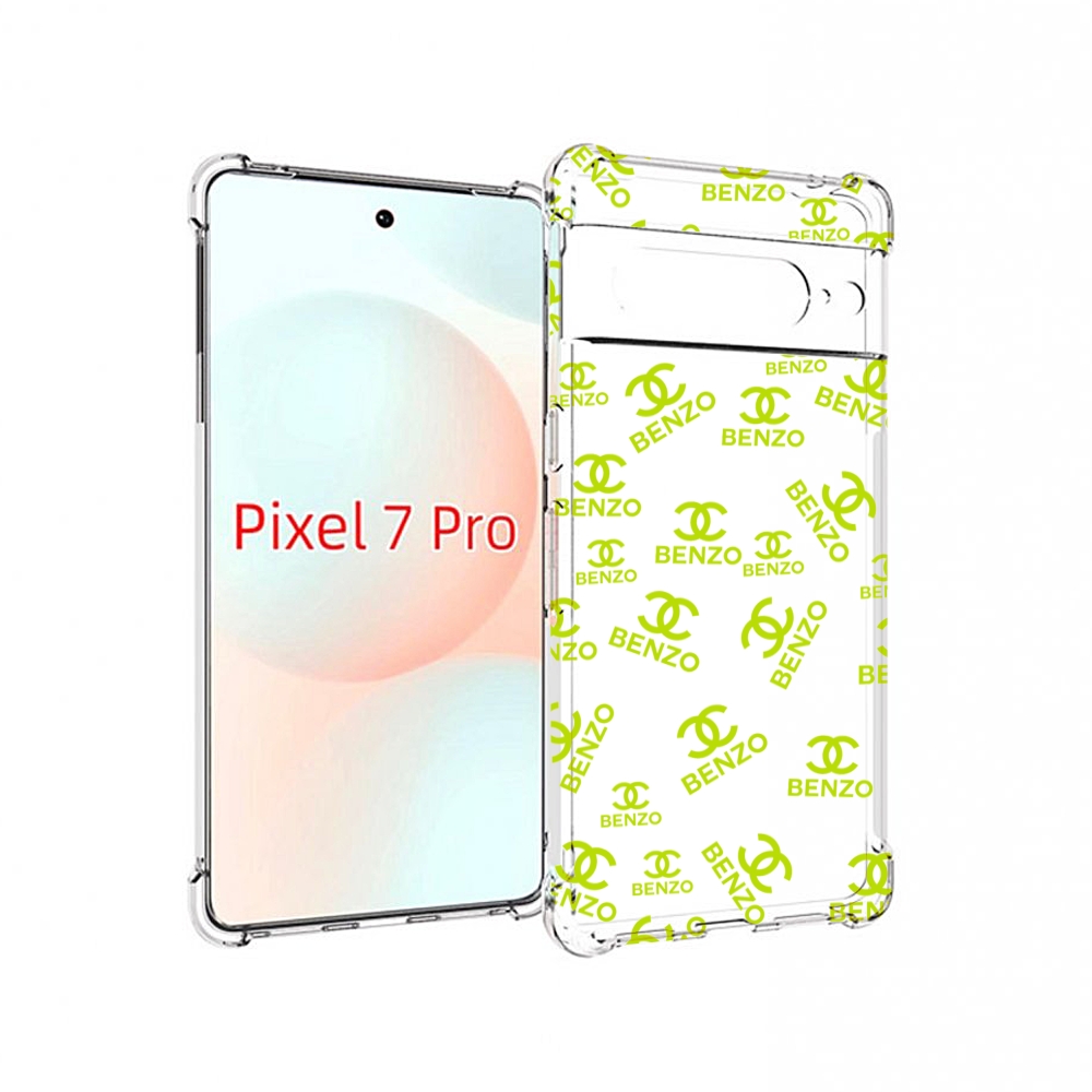 

Чехол Mypads Белый-Бензо Для Google Pixel 7 Pro, Прозрачный, Tocco