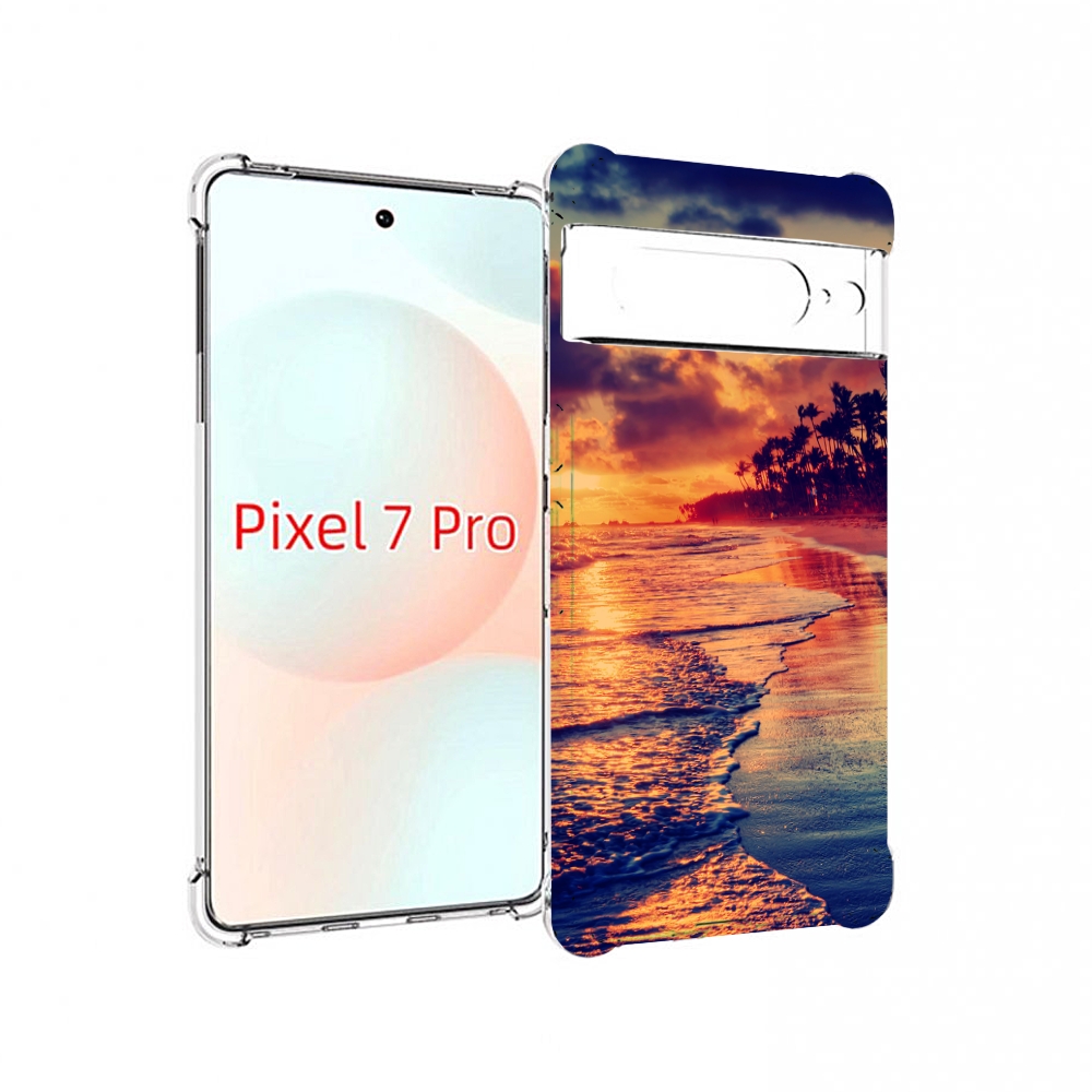 

Чехол Mypads Берег Для Google Pixel 7 Pro, Прозрачный, Tocco