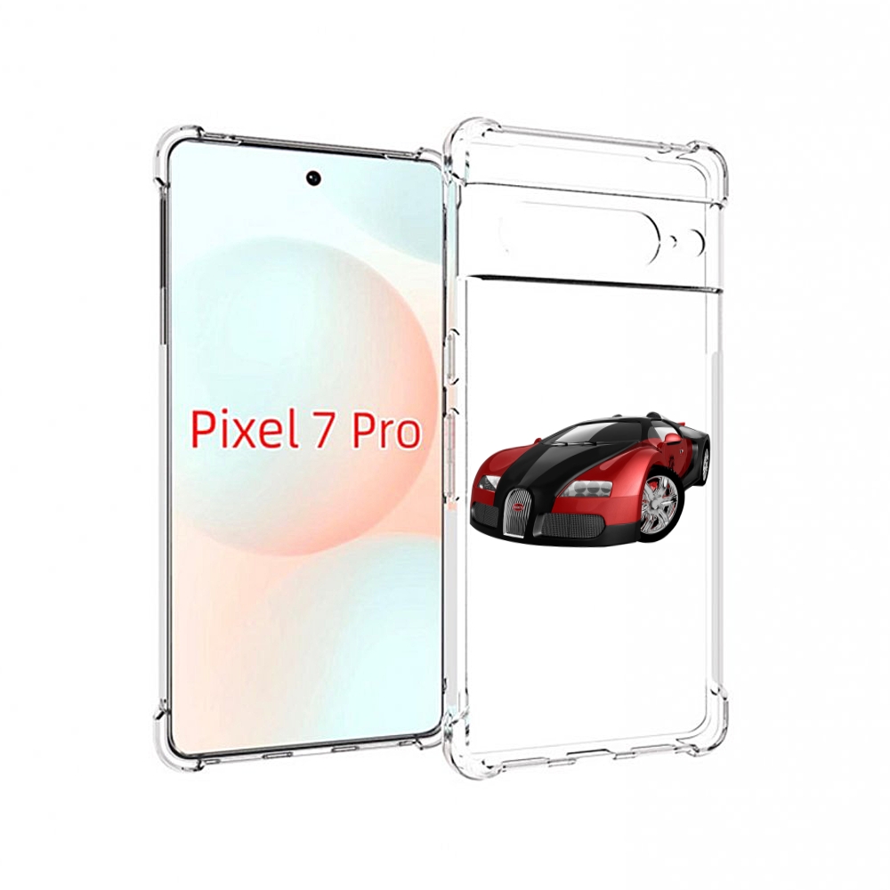 

Чехол Mypads Бука Мужской Для Google Pixel 7 Pro, Прозрачный, Tocco