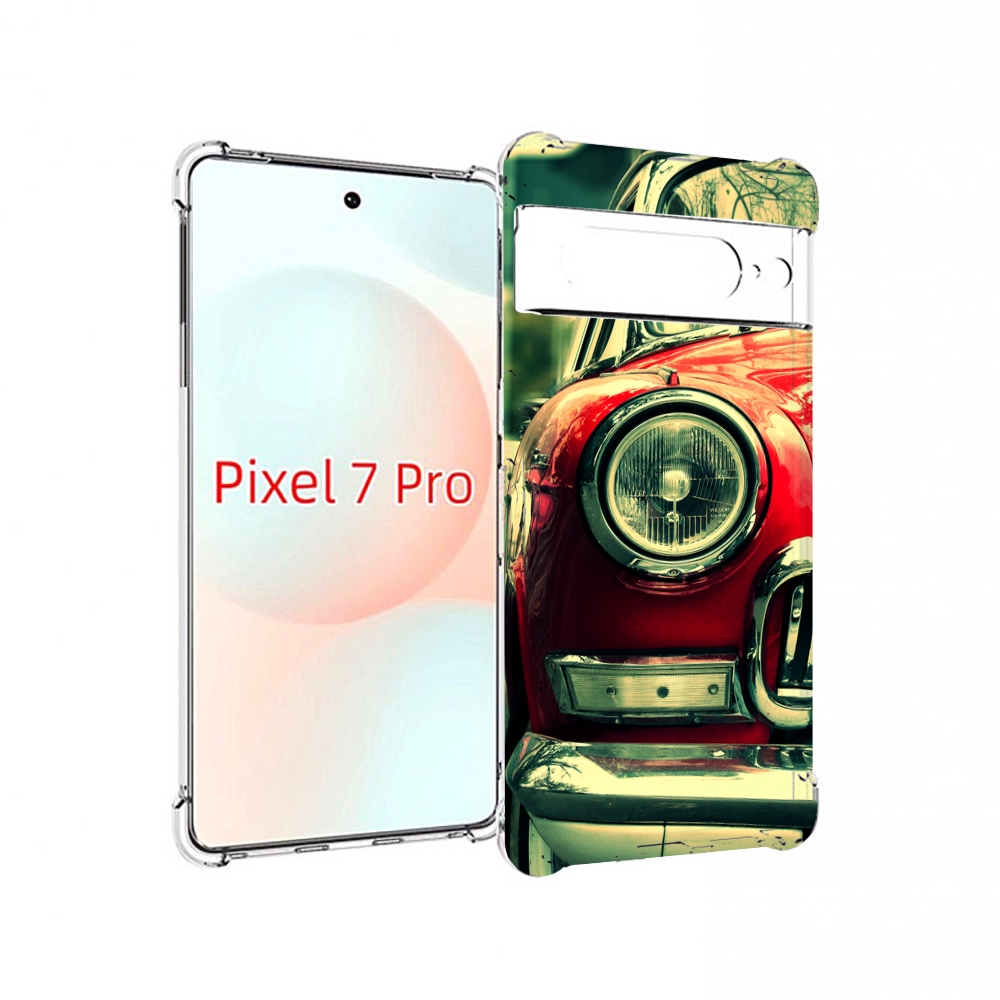 

Чехол Mypads Винтажная-Машина Мужской Для Google Pixel 7 Pro, Прозрачный, Tocco