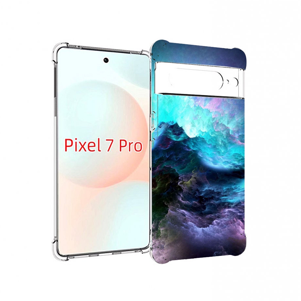 

Чехол Mypads Волна Для Google Pixel 7 Pro, Прозрачный, Tocco