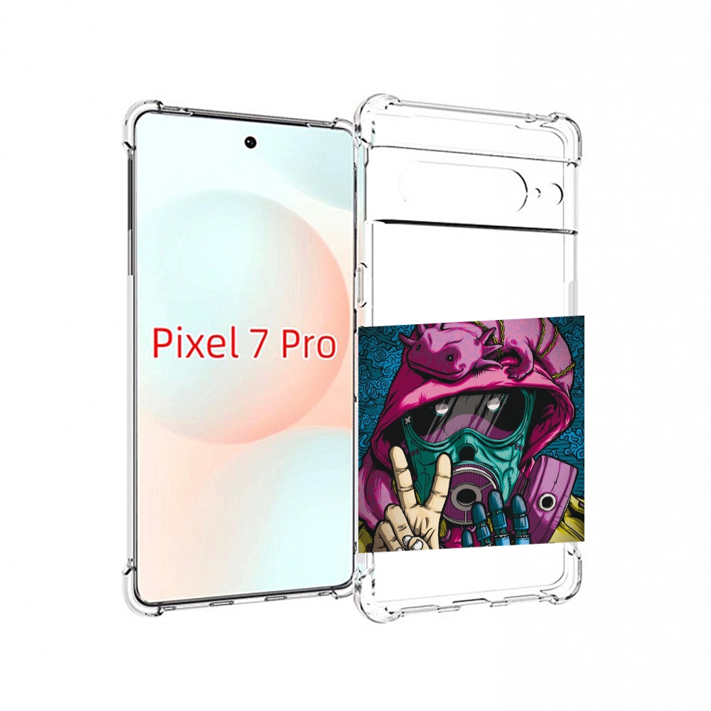 

Чехол Mypads Всем-Мир Для Google Pixel 7 Pro, Прозрачный, Tocco