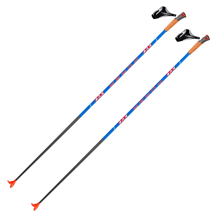 Палки лыжные FORZA Blue Clip xc-pole 172,5 см