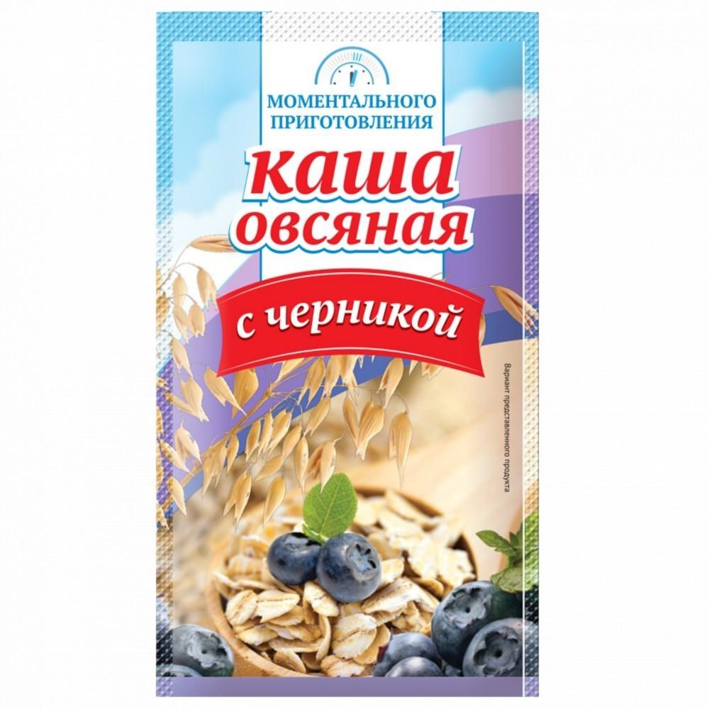 Каша Preston овсяная с черникой 27 г 10₽