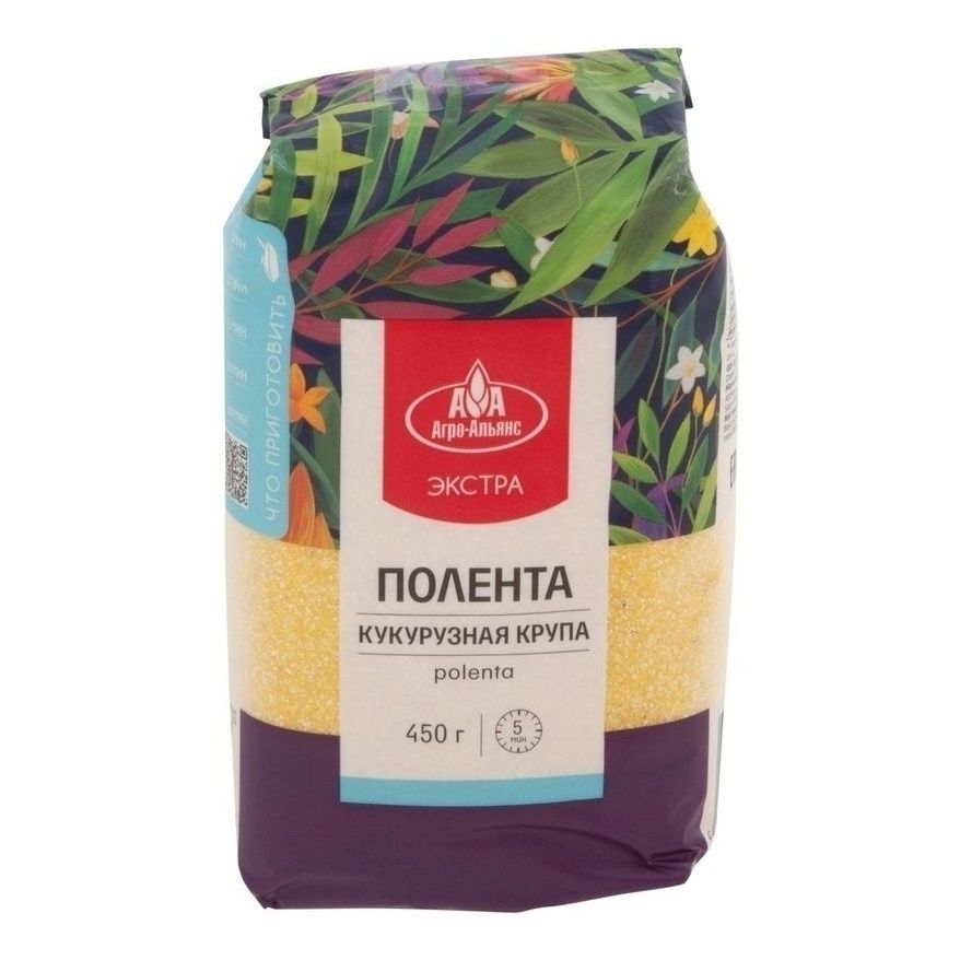 

Кукурузная крупа Агро-Альянс Полента 450 г