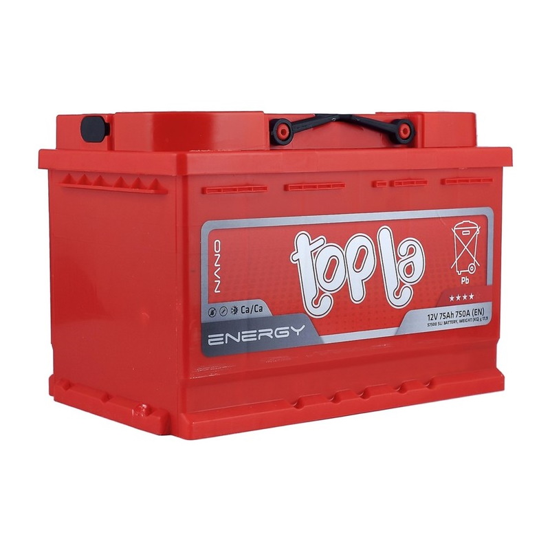 

Аккумулятор 75 а/ч "TOPLA" Energy 750А (прямая полярность) (278175190), tr-571196