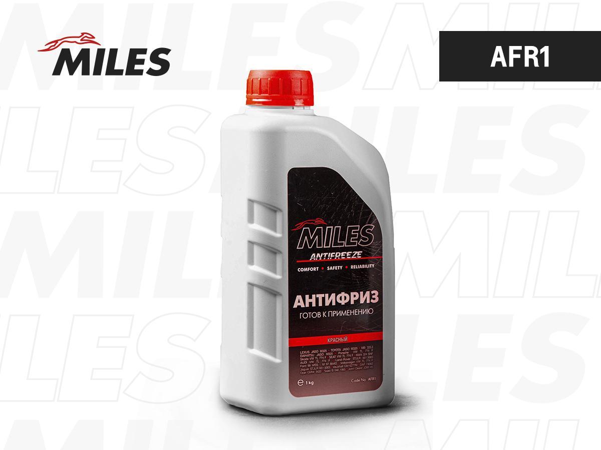 MILES Антифриз концентрат G12/G12+ (красный) 5кг (SUPER LONG LIFE COOLANT -40C) AFC5