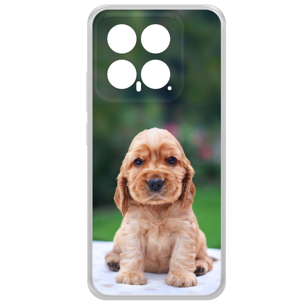 

Чехол-накладка Krutoff Clear Case Щенок кокер-спаниеля для Xiaomi 14, Прозрачный