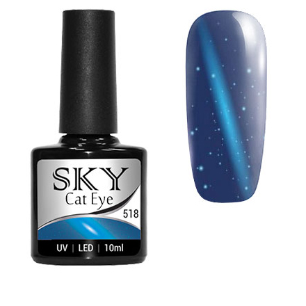 

Гель-лак SKY Cat Eye №518
