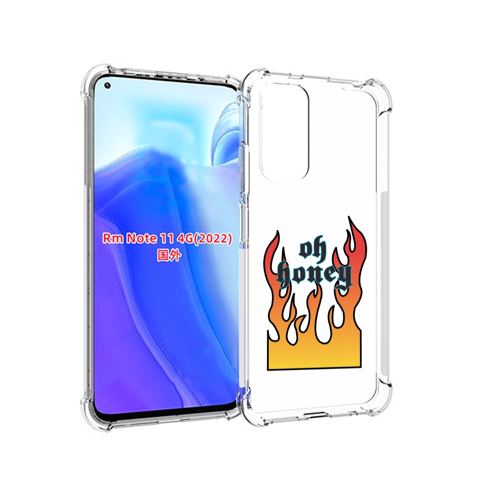 

Чехол MyPads красивое-пламя для Xiaomi Redmi Note 11 4G ( Глобальная версия ), Tocco