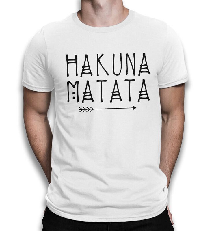 

Футболка мужская Dream Shirts Акуна Матата - Король Лев 1000302222 белая XL, Акуна Матата - Король Лев 1000302222