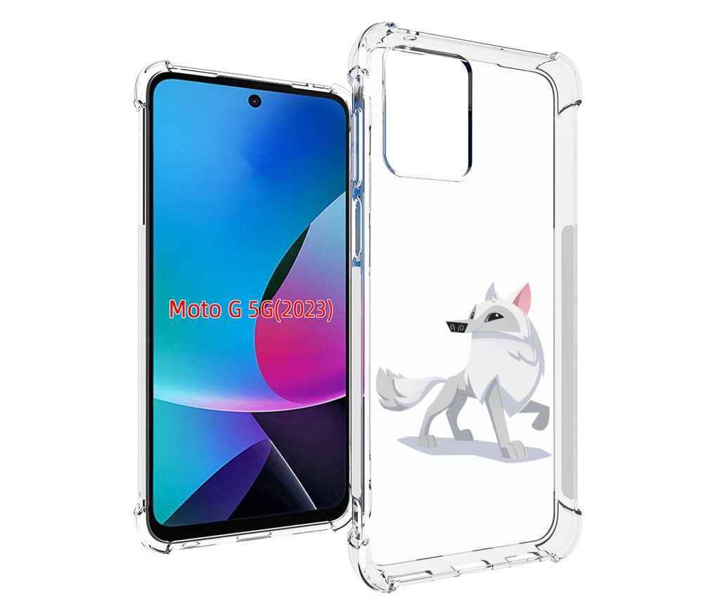 

Чехол MyPads волчок-серый для MOTO G 5G 2023, Tocco