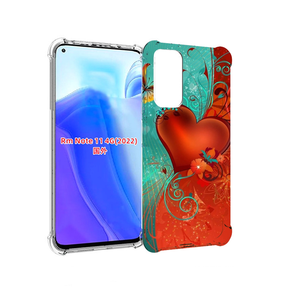 

Чехол MyPads красивые-яркие-сердечки для Xiaomi Redmi Note 11 4G ( Глобальная версия ), Tocco