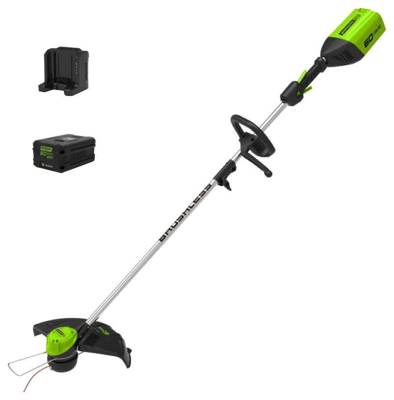 

Аккумуляторный садовый триммер Greenworks GD60LTK4 2103207UB 60 В 1 Нет, GD60LTK4