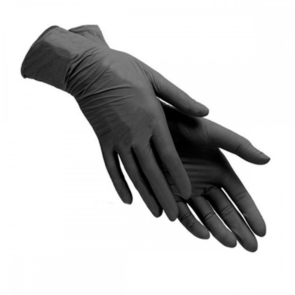 Перчатки нитриловые Safe&Care TN 358 603-453 20% черные XL 100 шт.